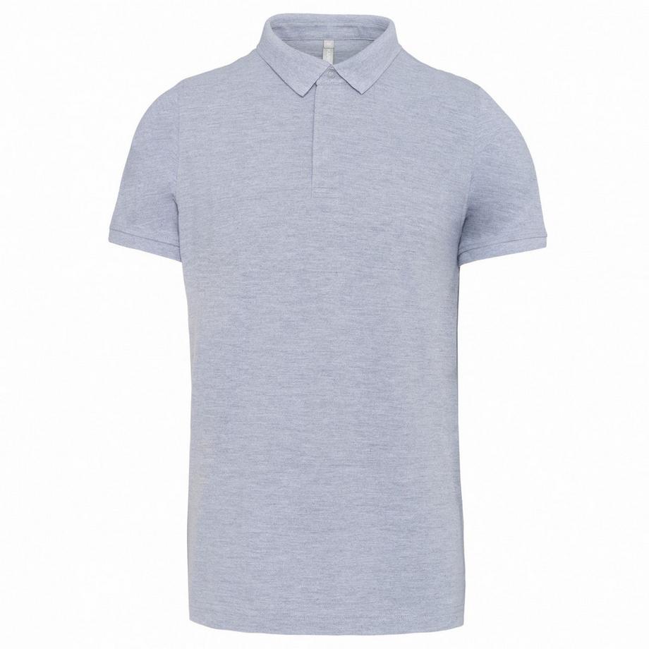 Poloshirt Nietenfront