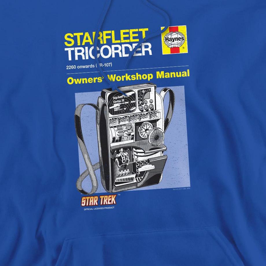 Star Trek Tricorder Felpa con cappuccio  