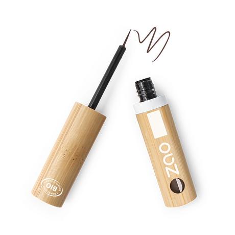 ZAO MAKEUP  Eyeliner pinceau - Certifié bio, vegan et rechargeable 