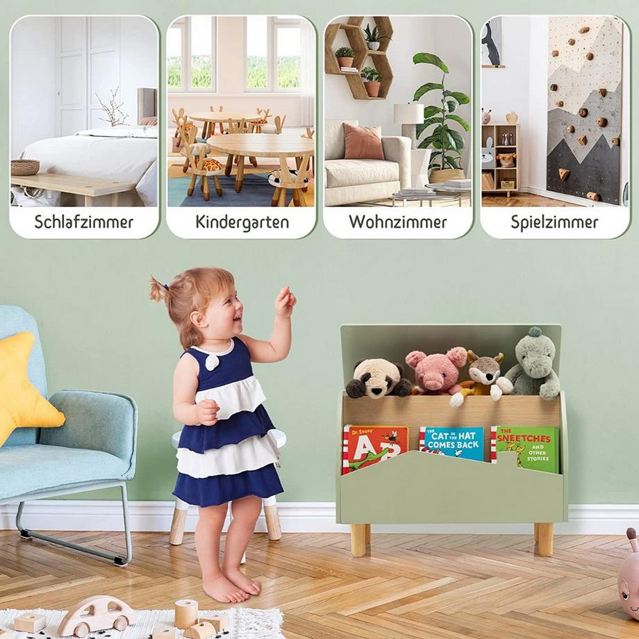 Spielzeug-Aufbewahrungsbox mit Regal