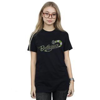 Beetlejuice Logo T-Shirt Stampata  