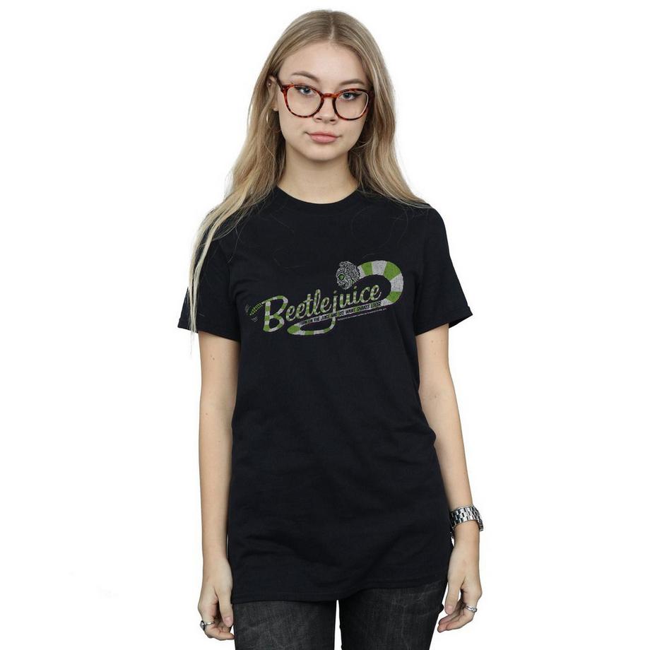 Beetlejuice Logo T-Shirt Maniche Corte  