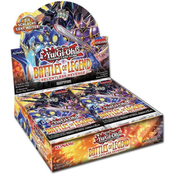 Yu-Gi-Oh!  Battles of Legend: Relentless Revenge Booster Display 