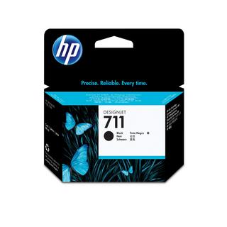 HEWLETT PACKARD  HP Tintenpatrone 711 HY schwarz CZ133A DesignJet T120/520 80ml 