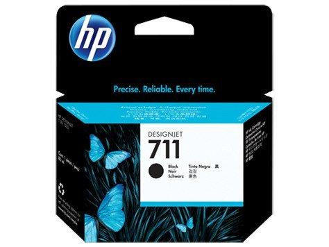 Hewlett-Packard  HP Tintenpatrone 711 HY schwarz CZ133A DesignJet T120/520 80ml 