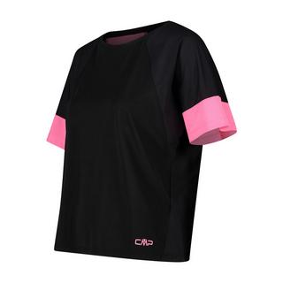 CMP T-shirt Oversize avec Empiècements en Maille  