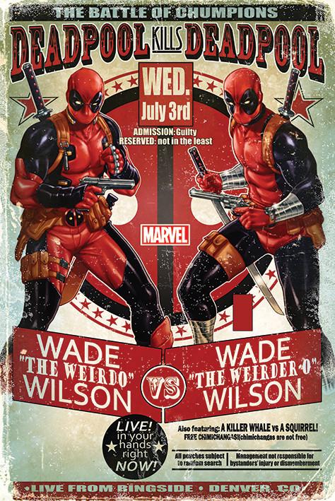 Pyramid Poster - Deadpool - Wade vs Wade  