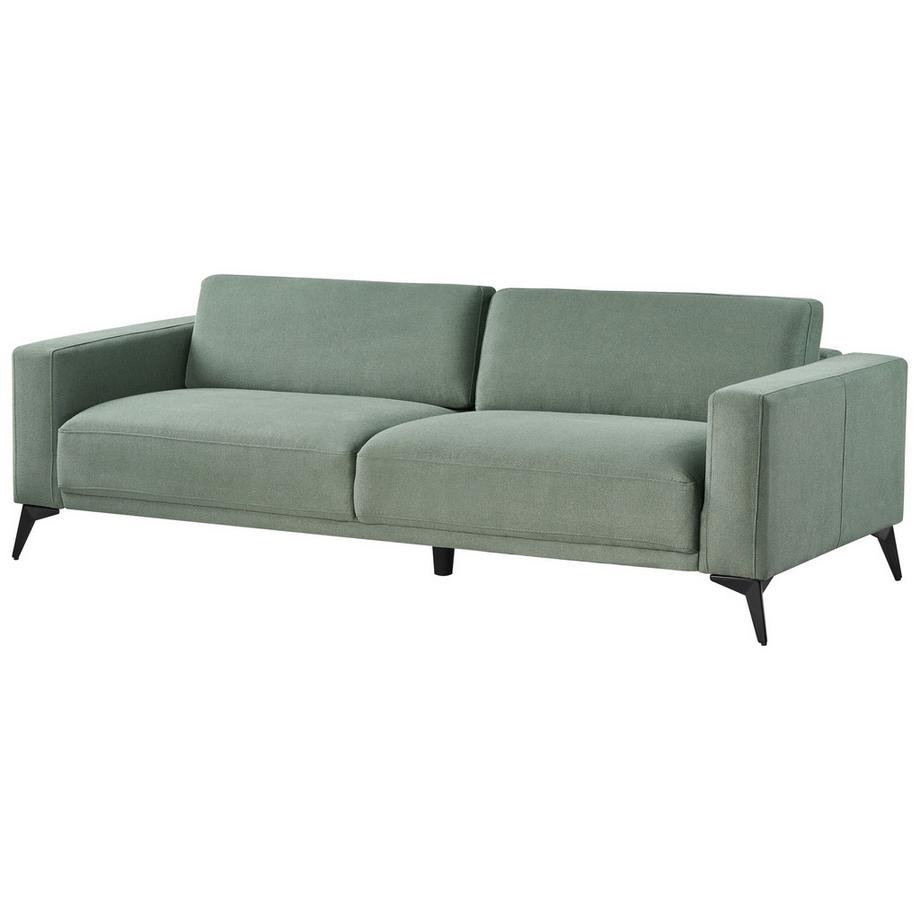 Beliani 3 Sitzer Sofa aus Stoff Skandinavisch ANGE  