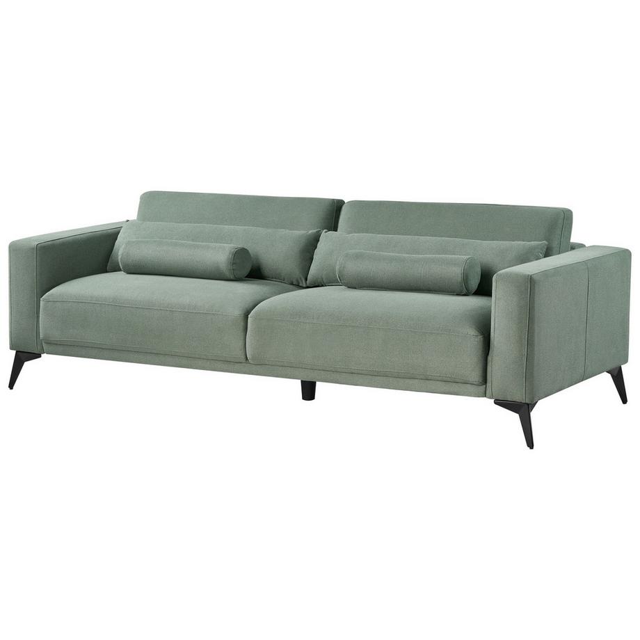 Beliani 3 Sitzer Sofa aus Stoff Skandinavisch ANGE  