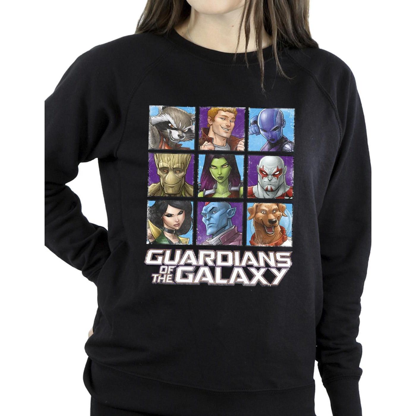 Guardians Of The Galaxy Guardians of the Galaxy Character Grid Sweatshirt  
