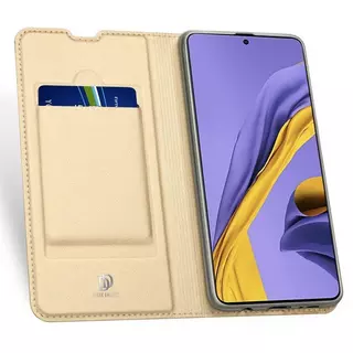 DuxDucis  Galaxy A51 - Dux Ducis Flip Folio Case Doré