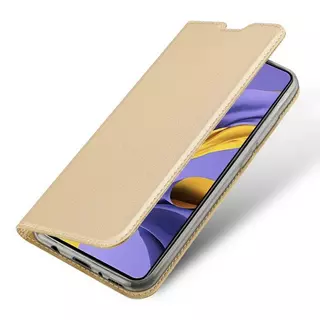 DuxDucis  Galaxy A51 - Dux Ducis Flip Folio Case Gold