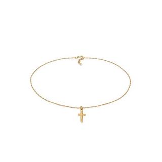 Elli  Halskette Choker Kreuz Gedreht Modern 