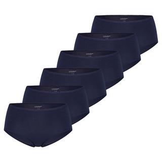 Uncover by Schiesser Confezione da 6 Slip Midi Basic  