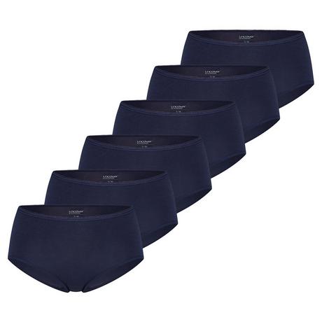 Uncover by Schiesser Confezione da 6 Slip Midi Basic  