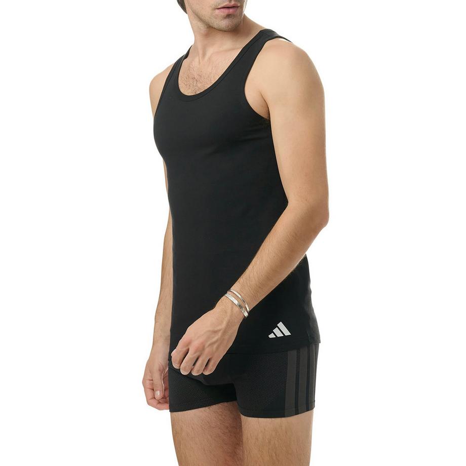 adidas Active Flex Cotton Canotta Confezione da 4  