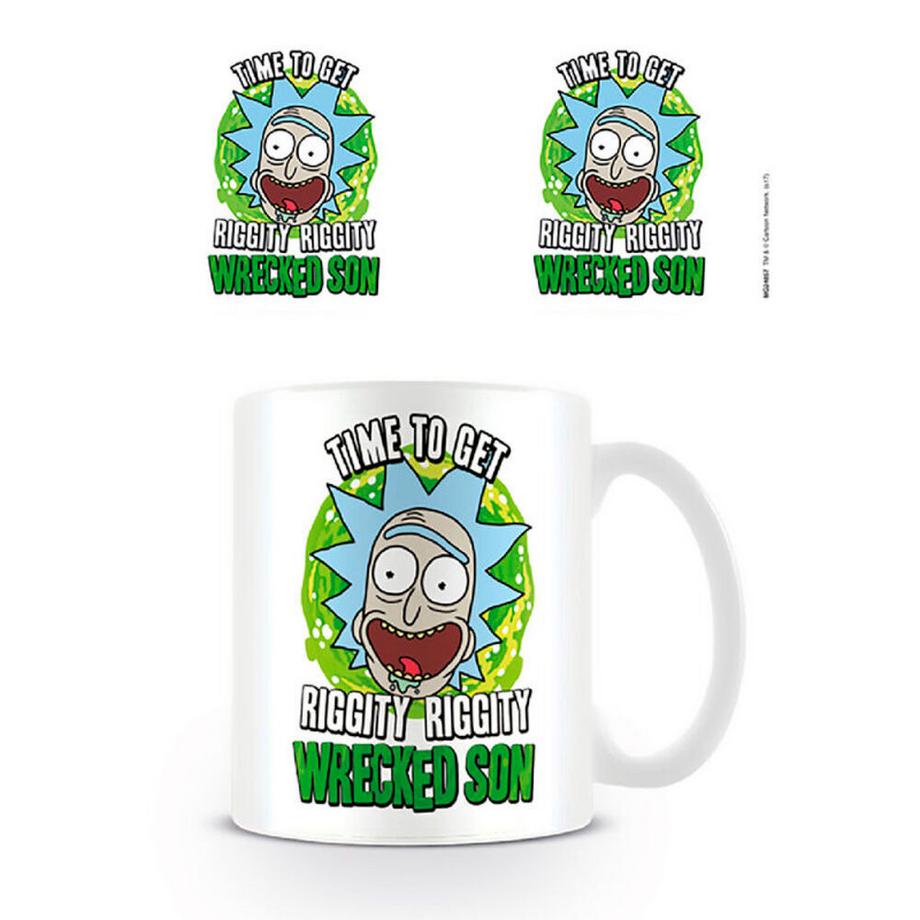 Rick And Morty Kaffeebecher Wrecked Son  
