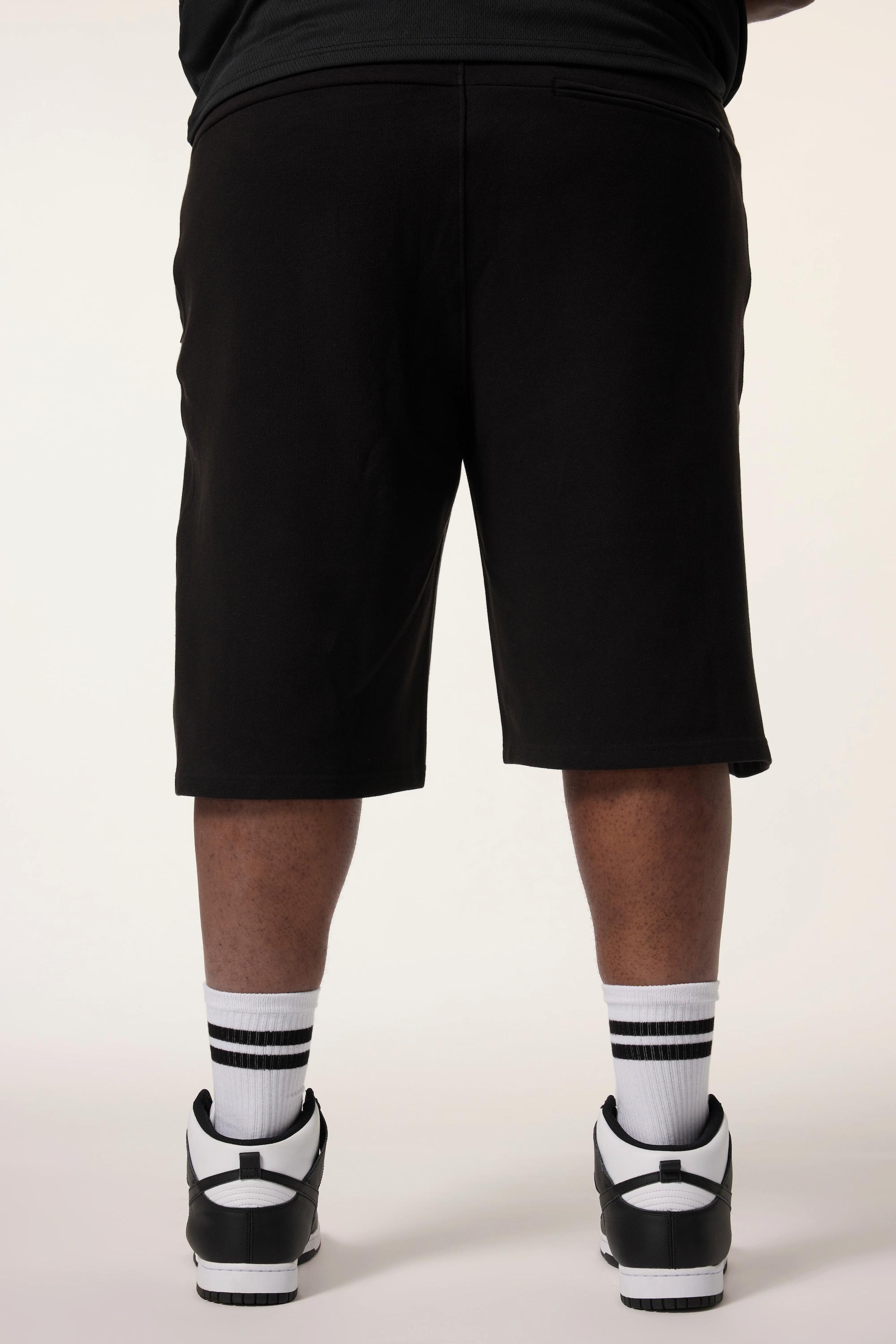 Sthuge Sweatshorts Baggy Fit Struktur-Sweat Elastikbund  