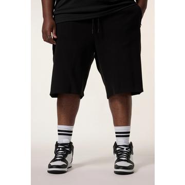 Sweatshorts, Baggy Fit, Struktur-Sweat, Elastikbund