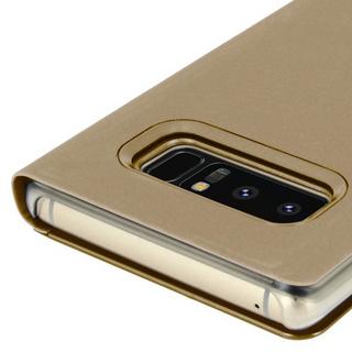 Avizar  Galaxy Note 8 Flip-Case Spiegel Gold 