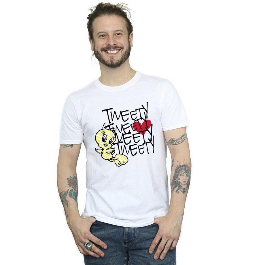 LOONEY TUNES T-Shirt Imprimé Graphique Tweety Bird  