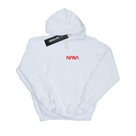 Nasa  Modern Logo Chest Kapuzenpullover 