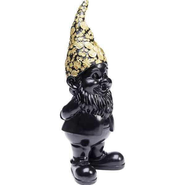 KARE Design Deko Figur Zwerg Standing gold 30  