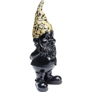 KARE Design Statuetta decorativa nano in piedi oro nero 30  