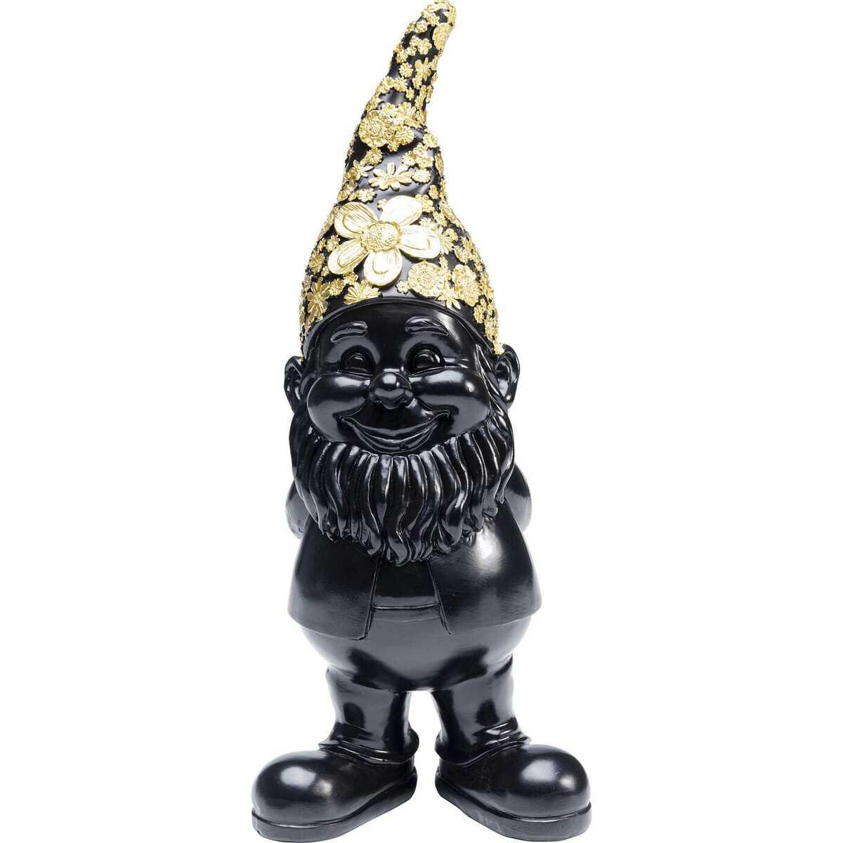 KARE Design Statuetta decorativa nano in piedi oro nero 30  