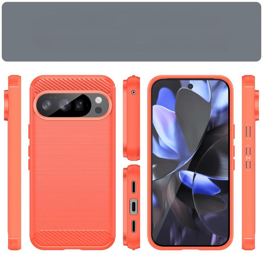 Cover-Discount  Google Pixel 10  - Cover in look metallo carbonio 