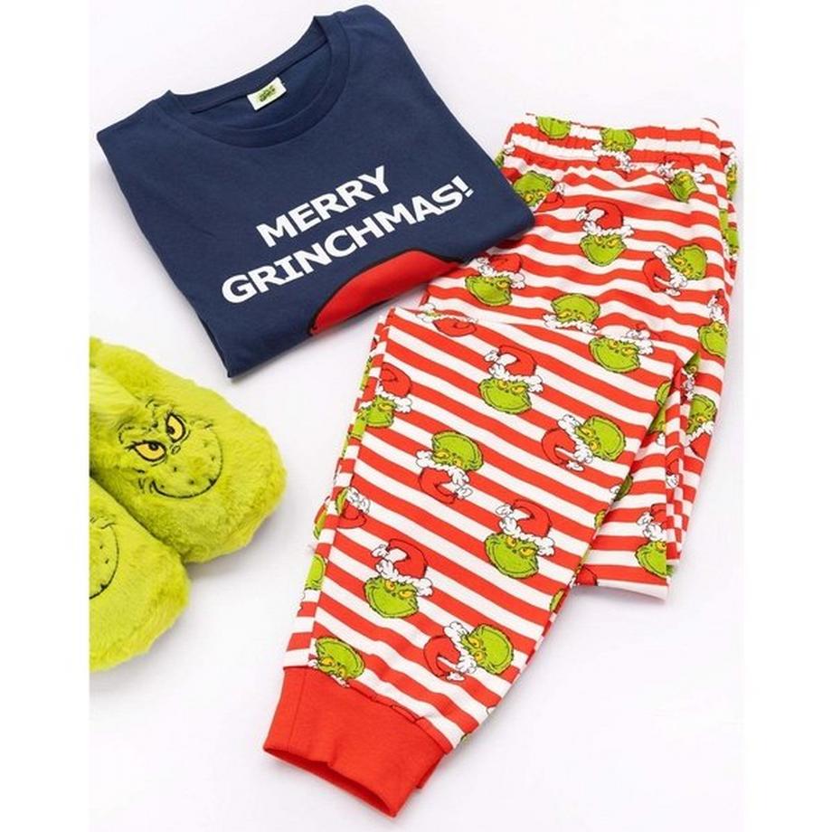 The Grinch The Grinch Weihnachtliches Design Schlafanzug  