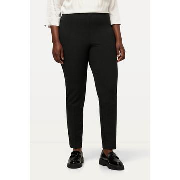 Pantalon avec surpiqûre sur le côté, taille élastique