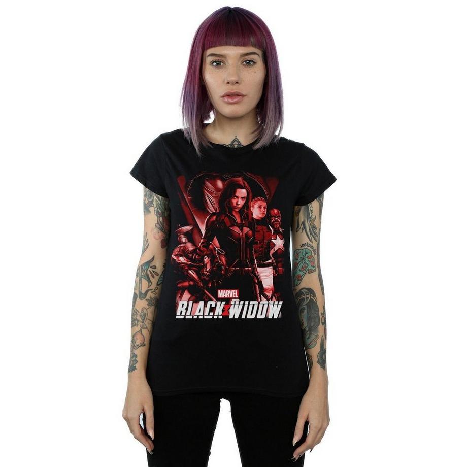 MARVEL Black Widow T-Shirt Grafica  