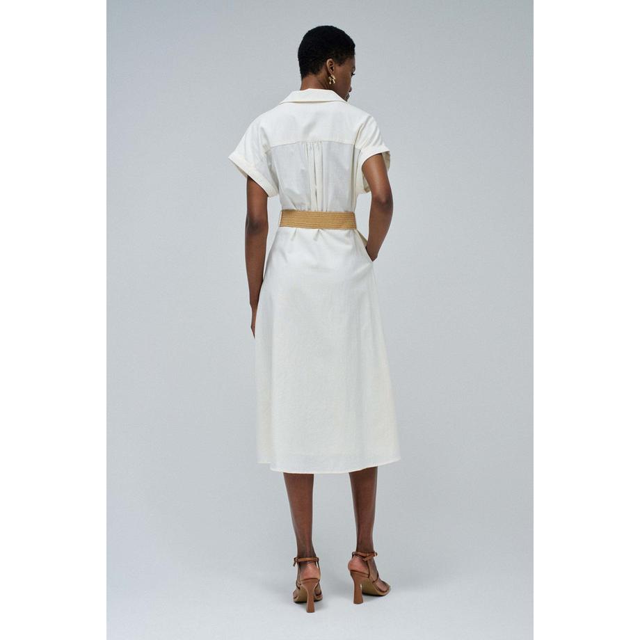 Salsa Midikleid mit Gürtel  