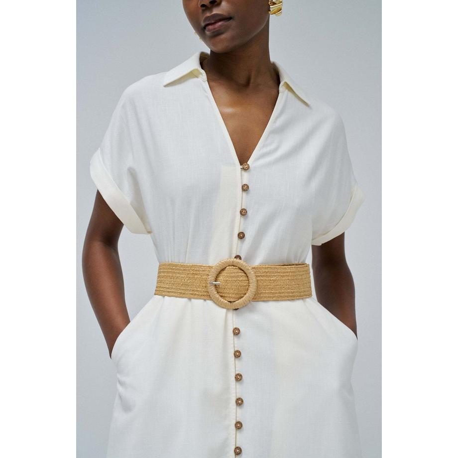 Salsa Midikleid mit Gürtel  