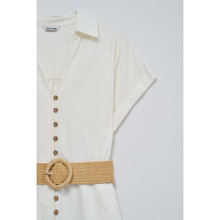 Salsa Midikleid mit Gürtel  