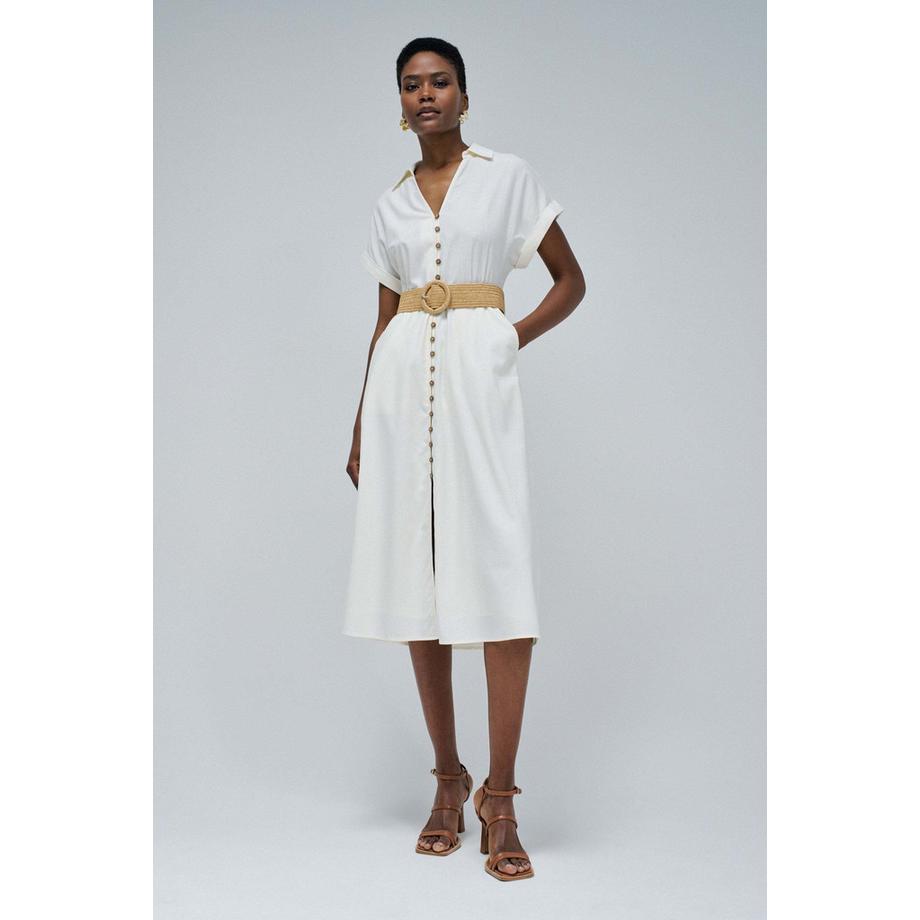 Salsa Midikleid mit Gürtel  