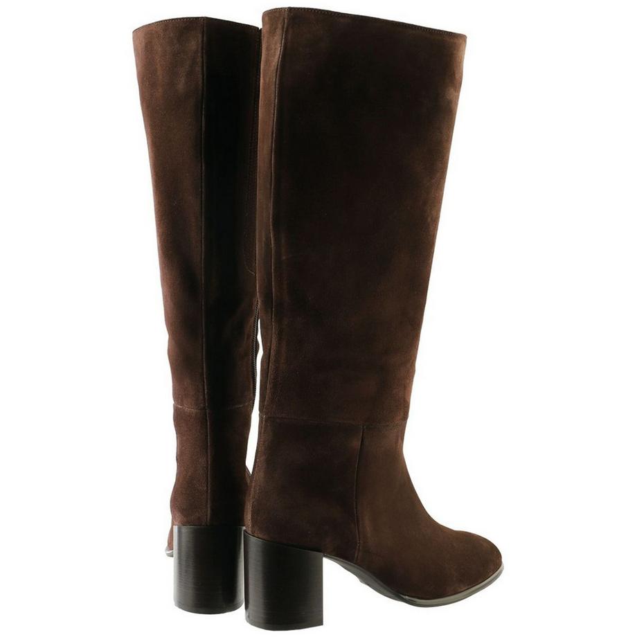 Högl Knielange Stiefel mit Blockabsatz  