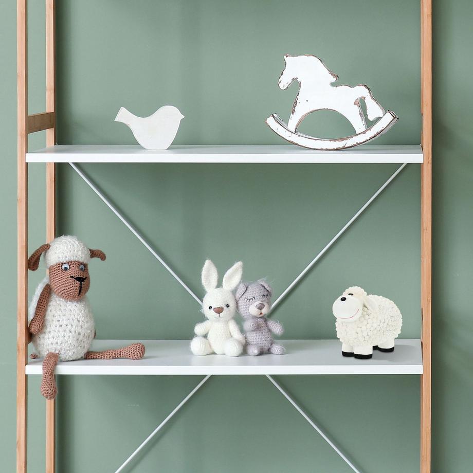 B2X  Mouton figurine de jardin 