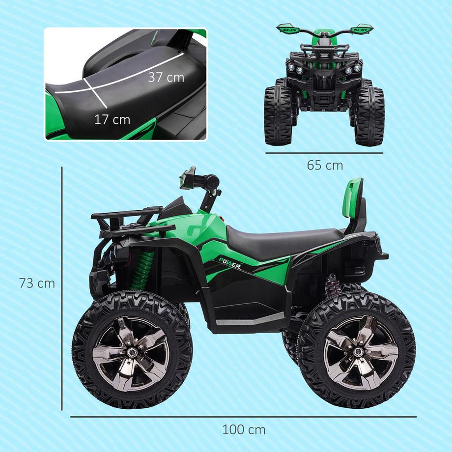 HOMCOM  Kinder Elektro-Quad Miniquad 