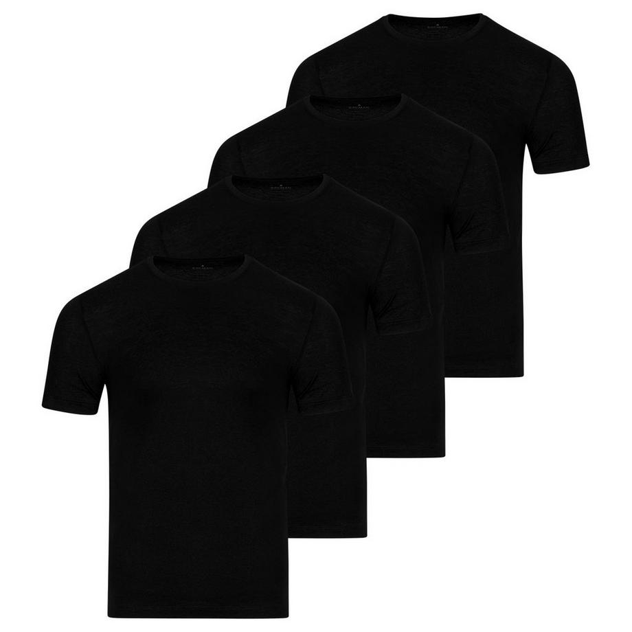 Basic lot de 4  - maillot de corps manches courtes