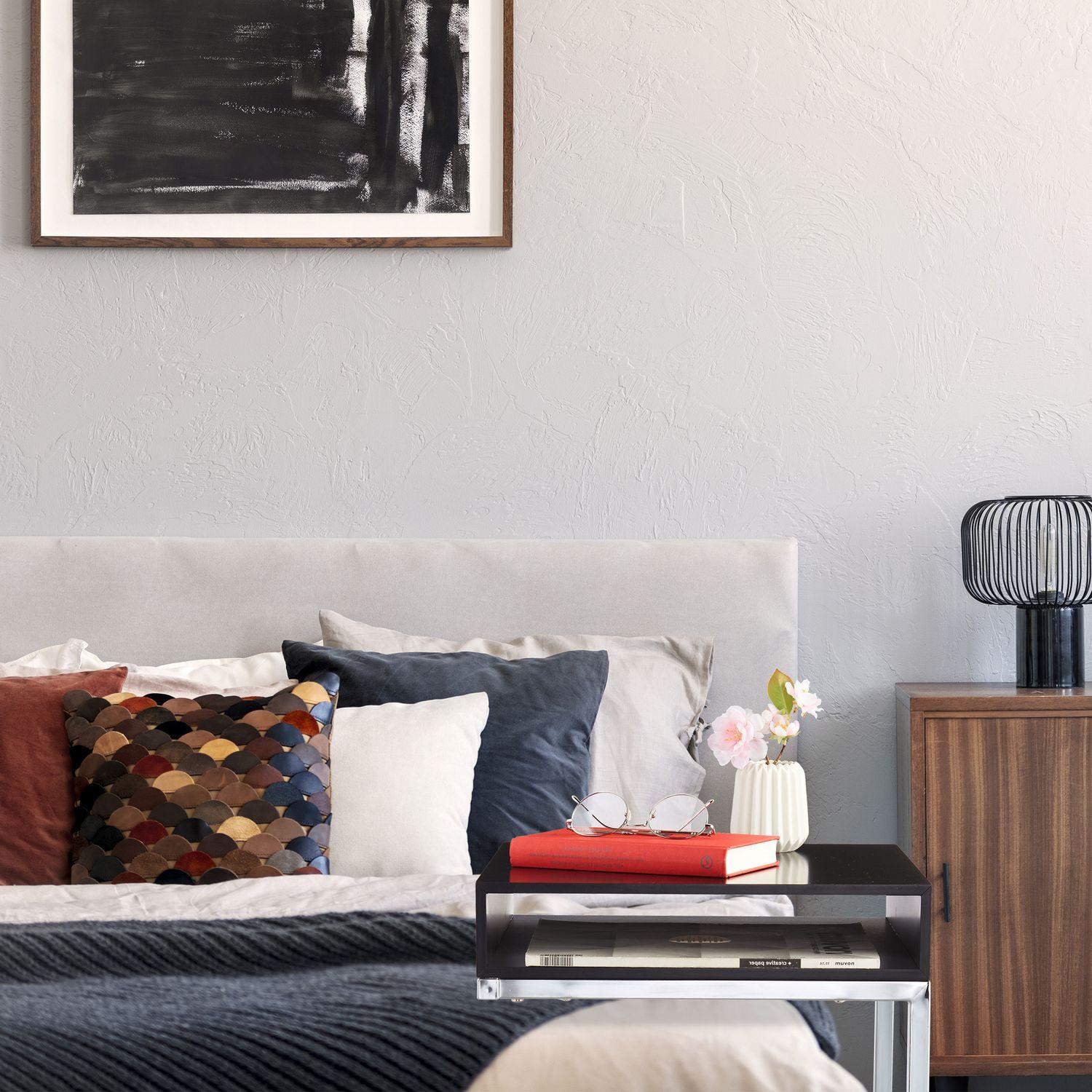 Northix Table d'appoint avec pieds en métal  