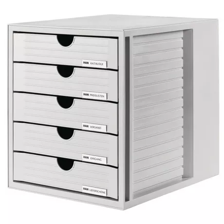 HAN Caisson de bureau fermé 1450-13 (l x H x P) 330 x 275 x 320 mm clair  