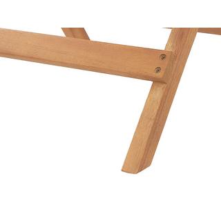 Beliani Tavolino da giardino en Legno d'acacia Classico JAVA  