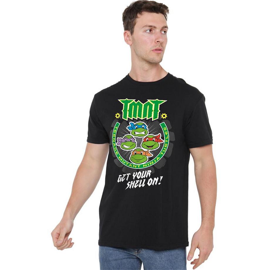 TEENAGE MUTANT NINJA TURTLE  Get Your Shell On Maglietta 
