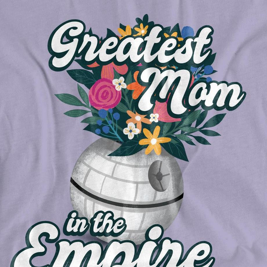 STAR WARS Maglietta Greatest Mom In The Empire  