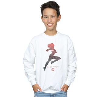 MARVEL  Black Widow Silhouette Sweatshirt 