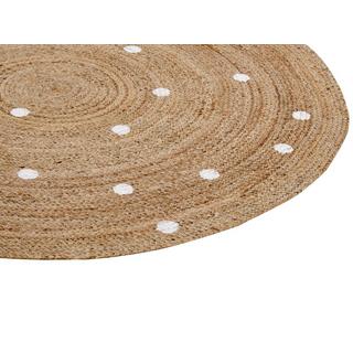 Beliani Tapis en Jute Boho KHARRA  