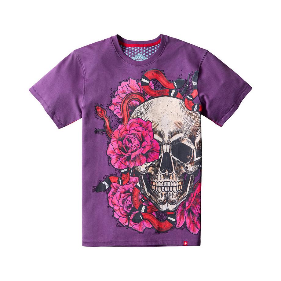 Joe Browns T-Shirt Teschio Veleno in Fiore  