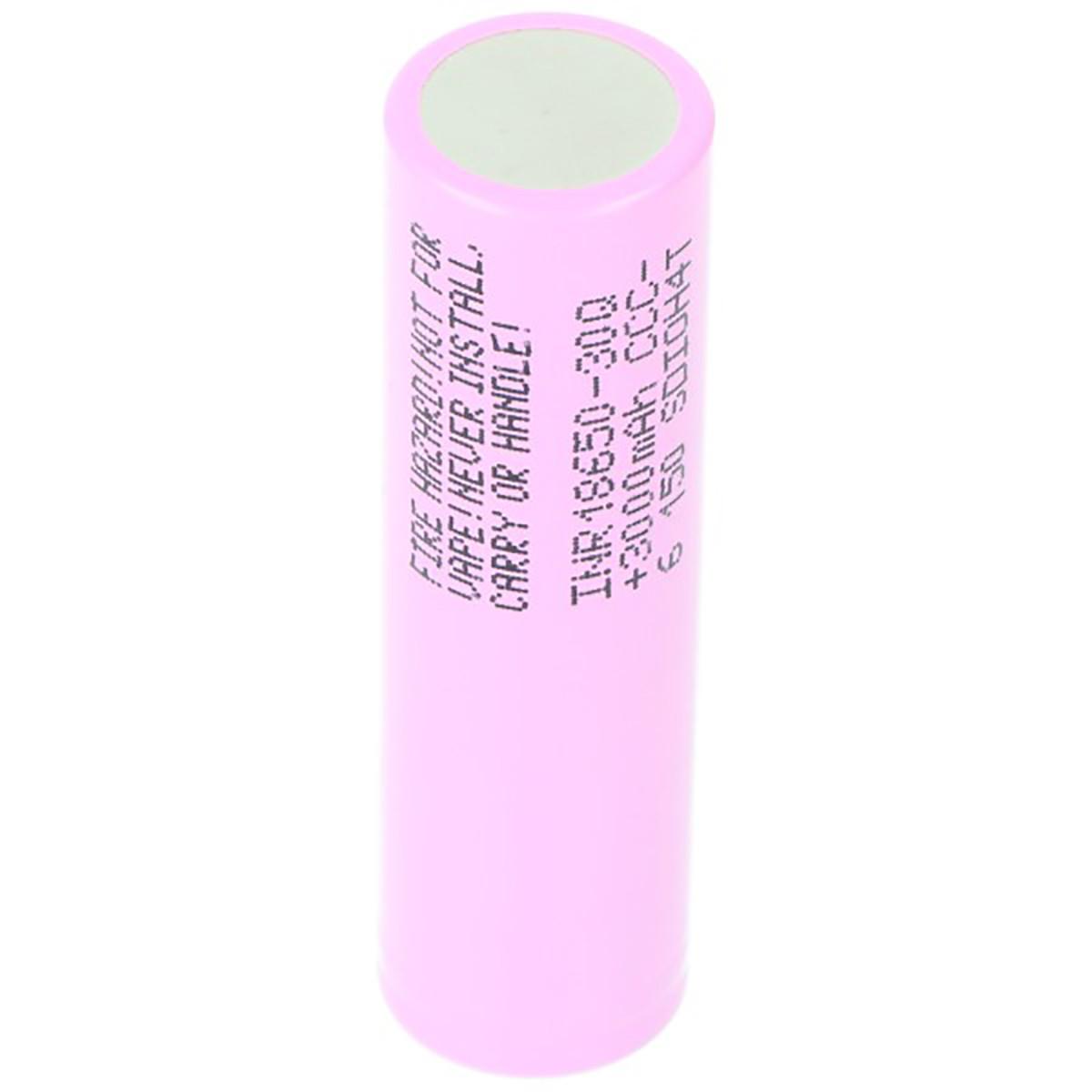 Avizar  Batteria 3.7V 3000mAh Li-ion Compatibile 18650 Ricaricabile 